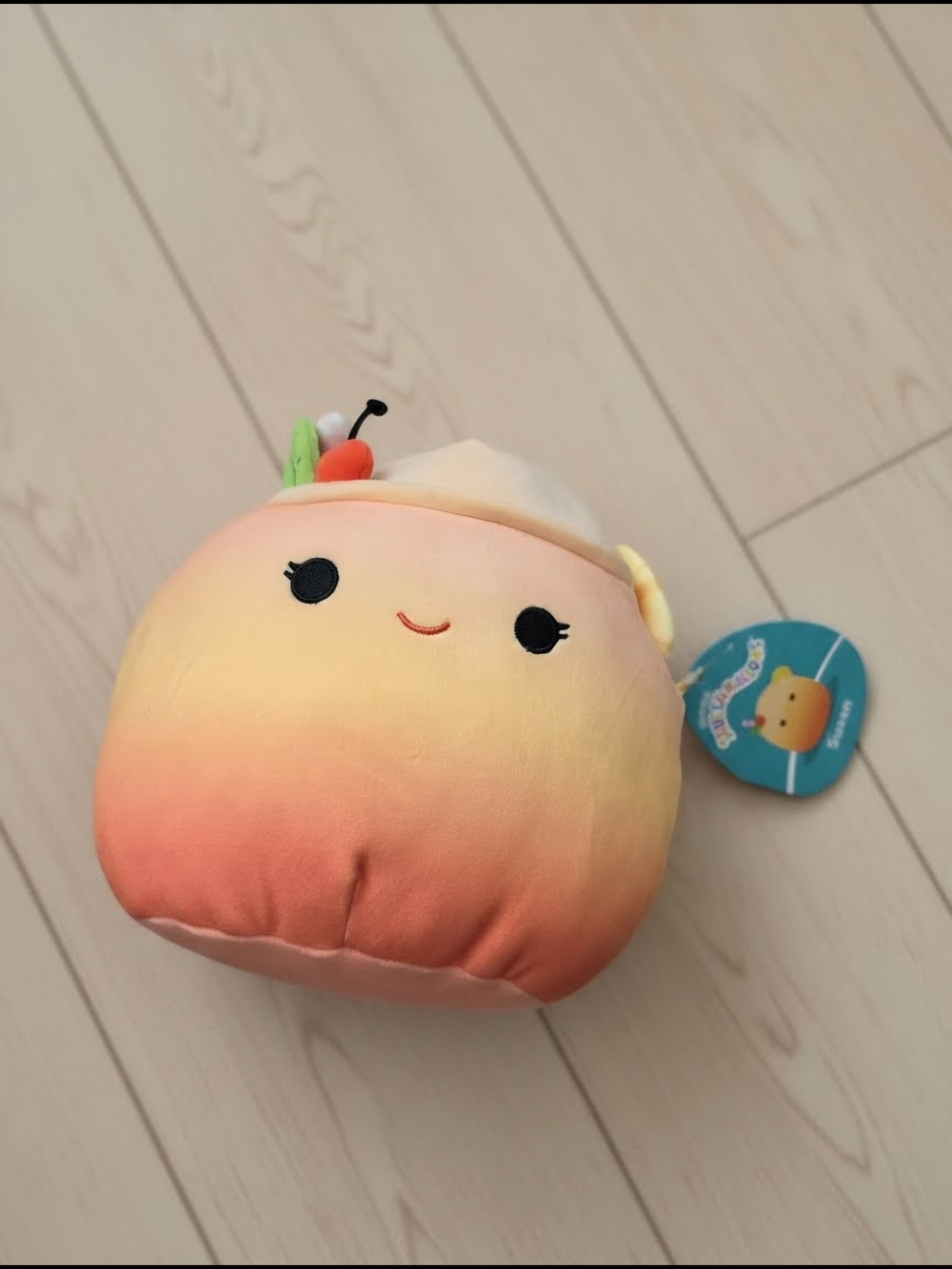 Squishmallows Peach Gradient Plush - Orange & Yellow
